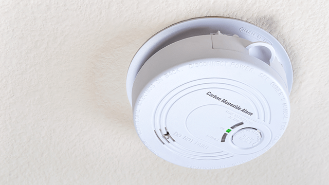 Carbon monoxide detector. 