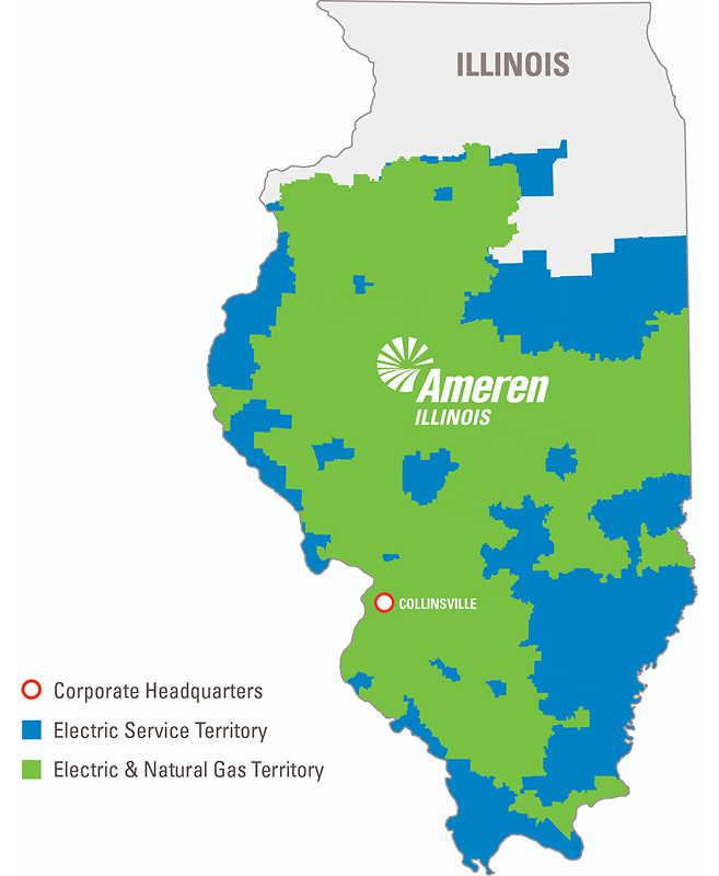 Illinois Service Territory Map